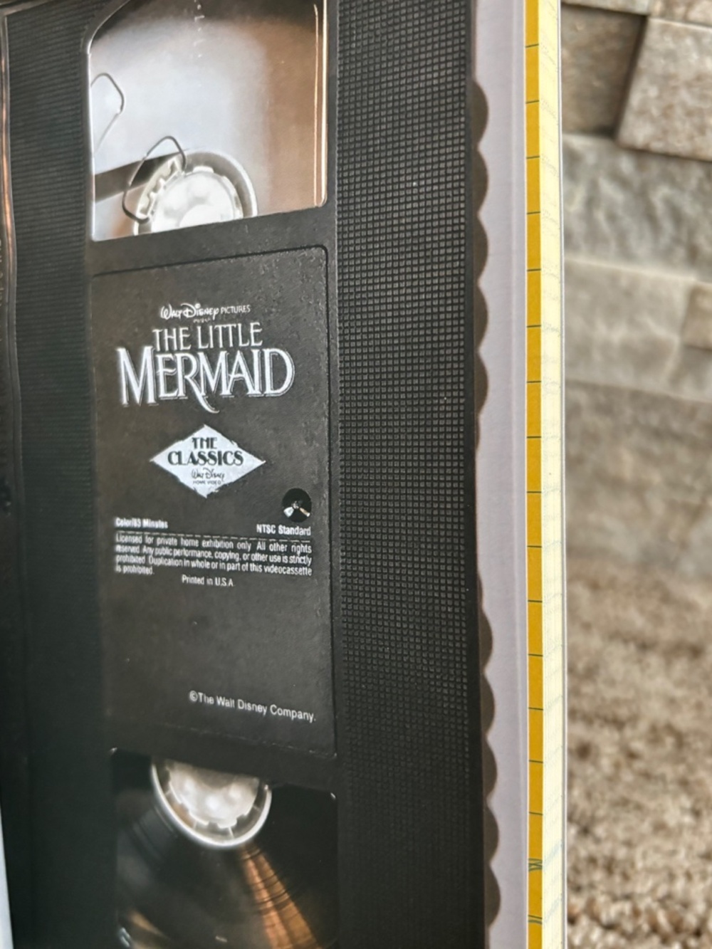 Disney’s The Little Mermaid VHS Style Notebook - Picture 2 of 7